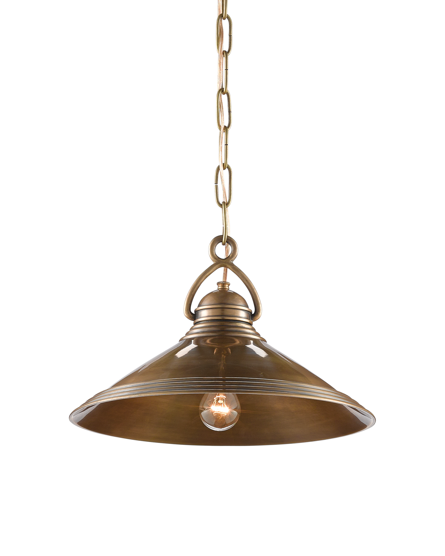 Weybright Brass Pendant