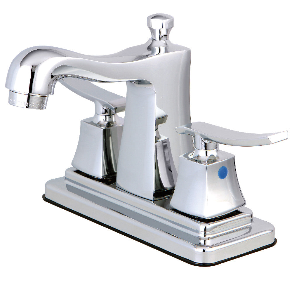 Queensbury 4 Inch Centerset Bathroom Faucet in Polished Chrome