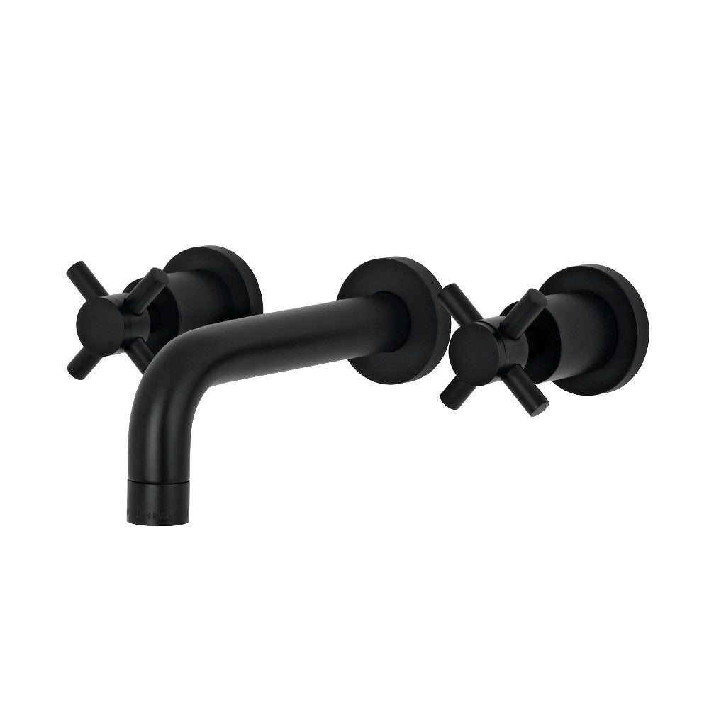 Concord Wall-Mount Bathroom Faucet in Matte Black