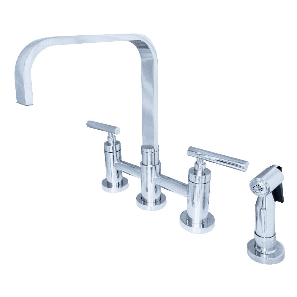 Manhattan Bridge Kitchen Faucet in Polished Chrome