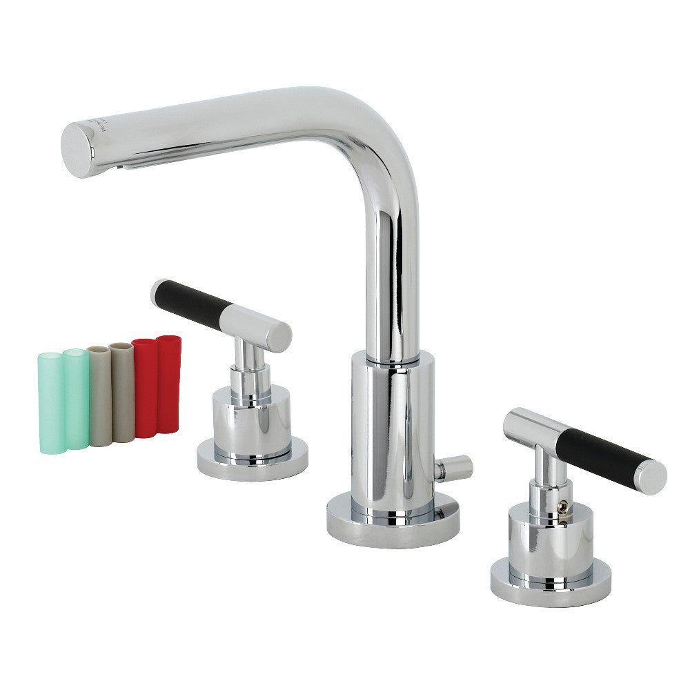 Kaiser Widespread Bathroom Faucet in Polished Chrome