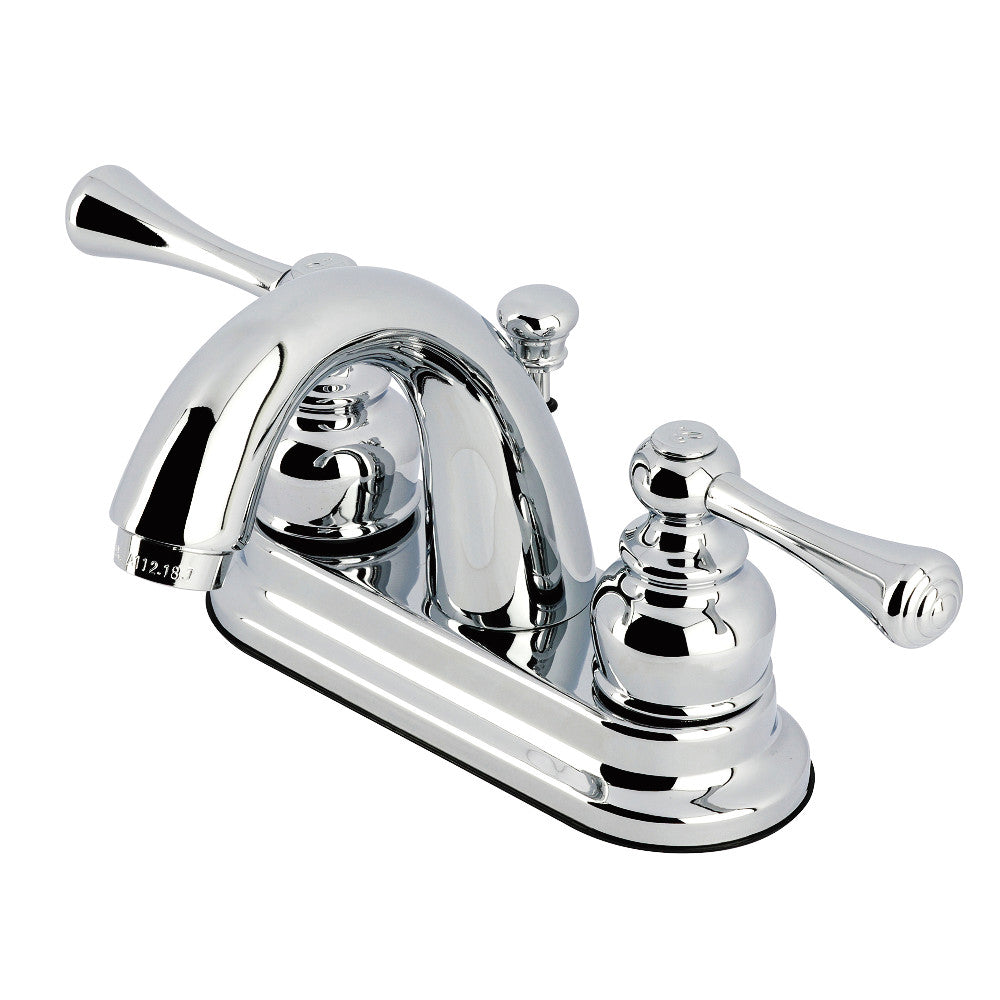 Vintage 4 Inch Centerset Bathroom Faucet in Polished Chrome