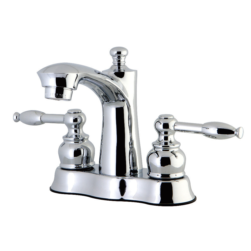 Knight 4 Inch Centerset Bathroom Faucet in Polished Chrome