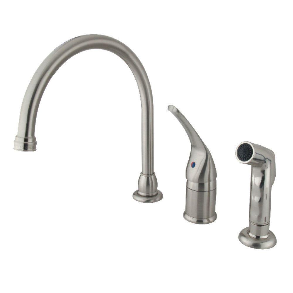 Chatham Widespread Kitchen Faucet in Brushed Nickel