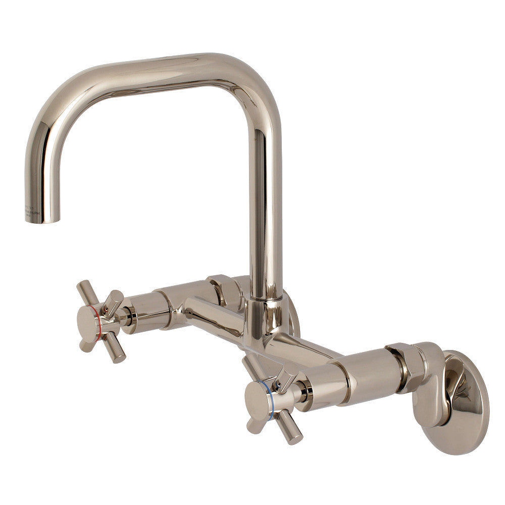 Concord Wall Mount Kitchen Faucet in Polished Nickel