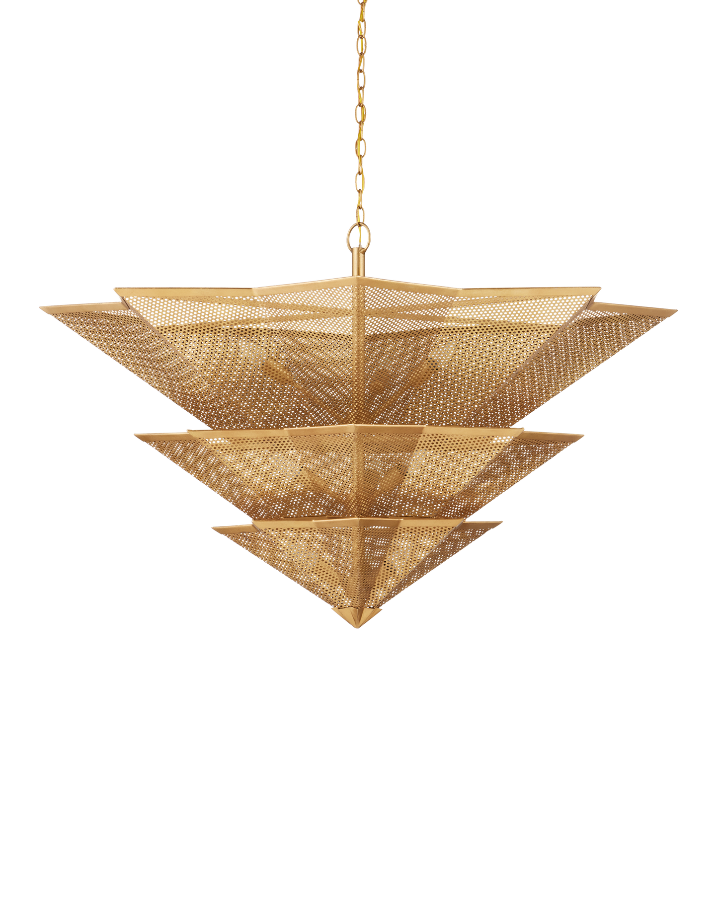 Hanway Gold Chandelier