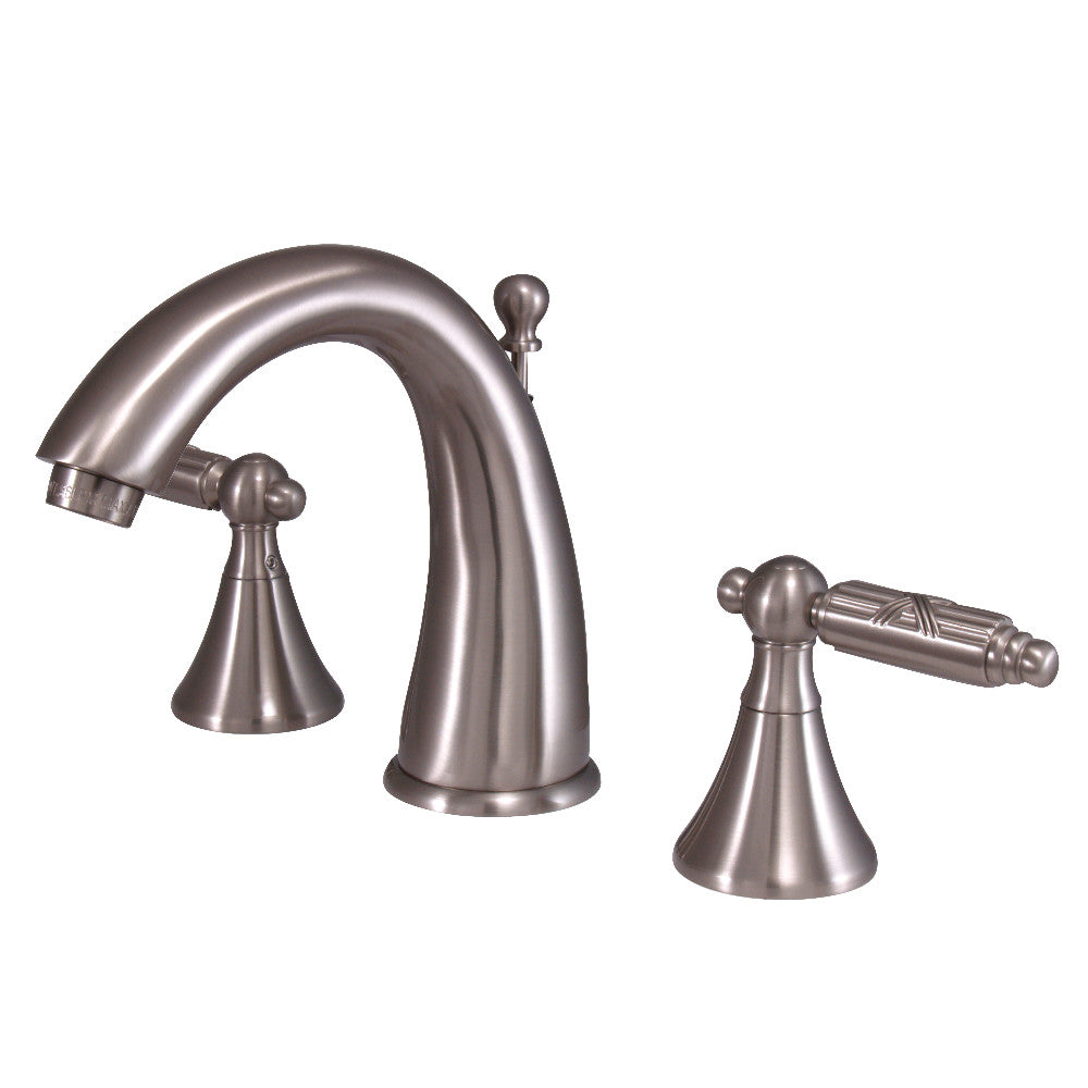 Elinvar Widespread Bathroom Faucet in Brushed Nickel