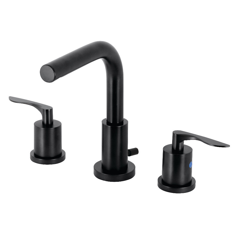 Serena Widespread Bathroom Faucet in Matte Black
