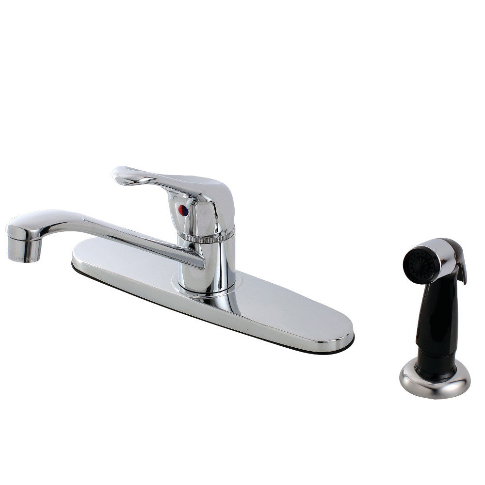 Wyndham Centerset Kitchen Faucet in Polished Chrome