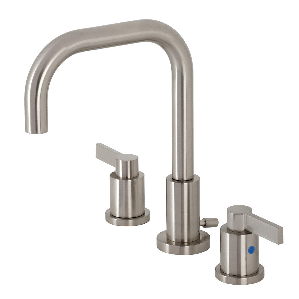 NuvoFusion Widespread Bathroom Faucet in Brushed Nickel