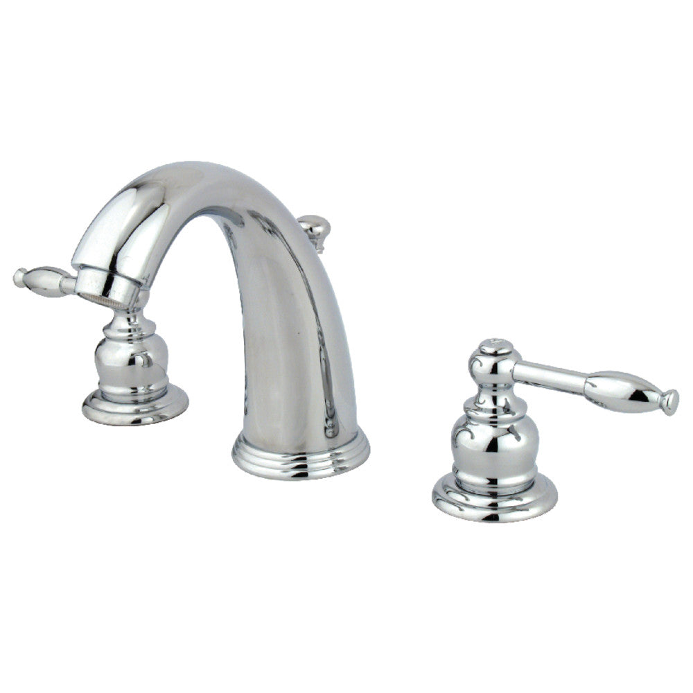 Knight Widespread Bathroom Faucet in Polished Chrome