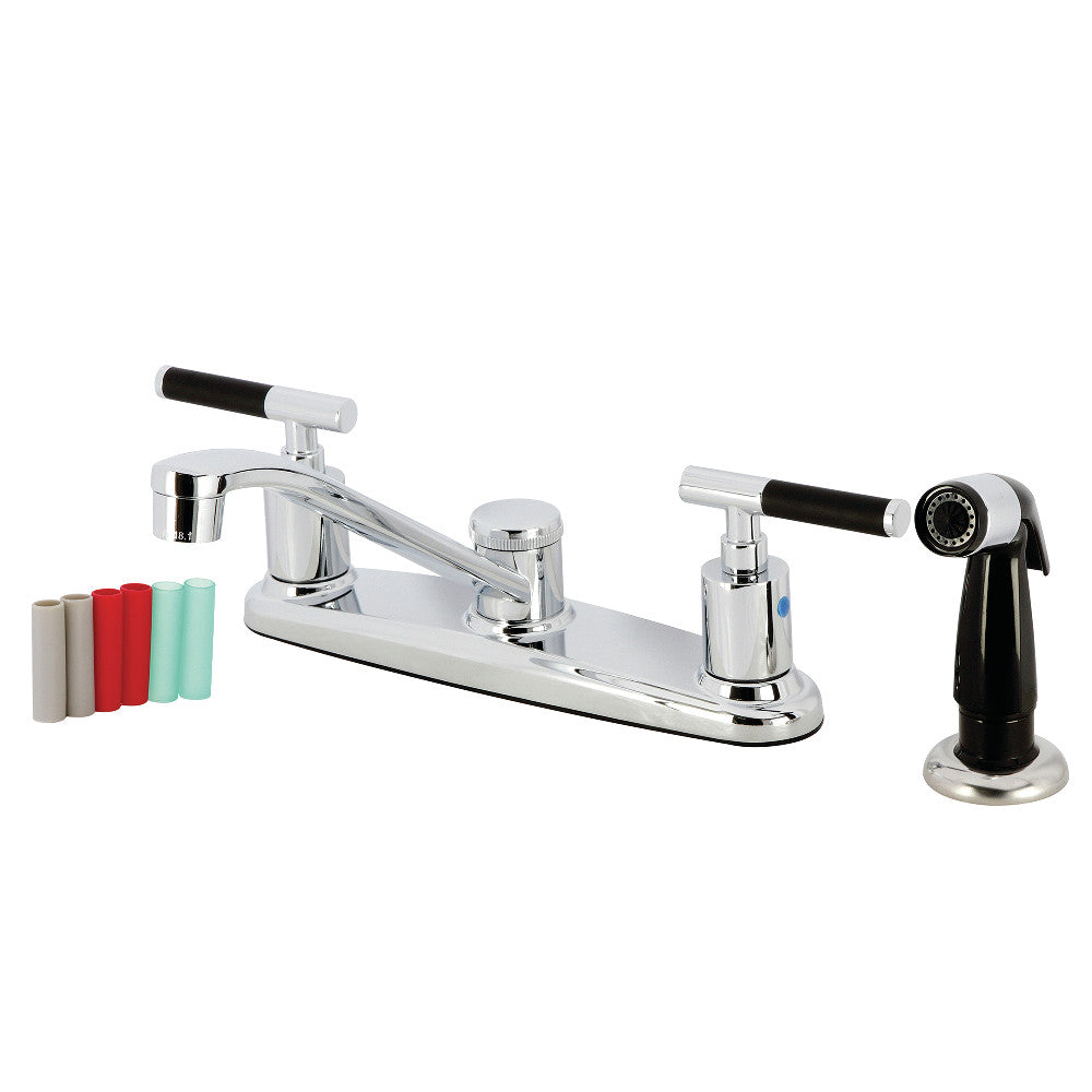 Kaiser Centerset Kitchen Faucet in Polished Chrome