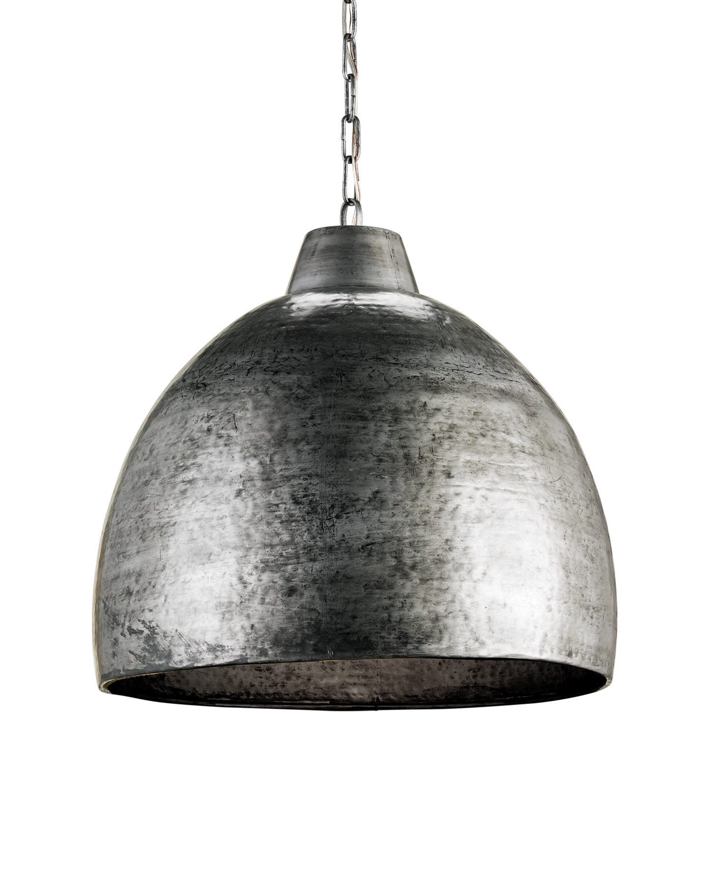 Earthshine Large Steel Pendant