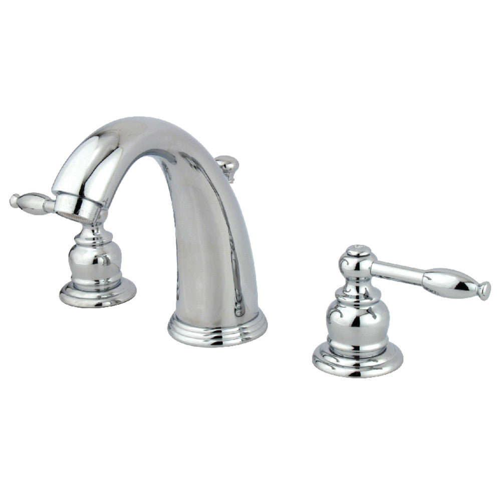 Knight Widespread Bathroom Faucet in Polished Chrome