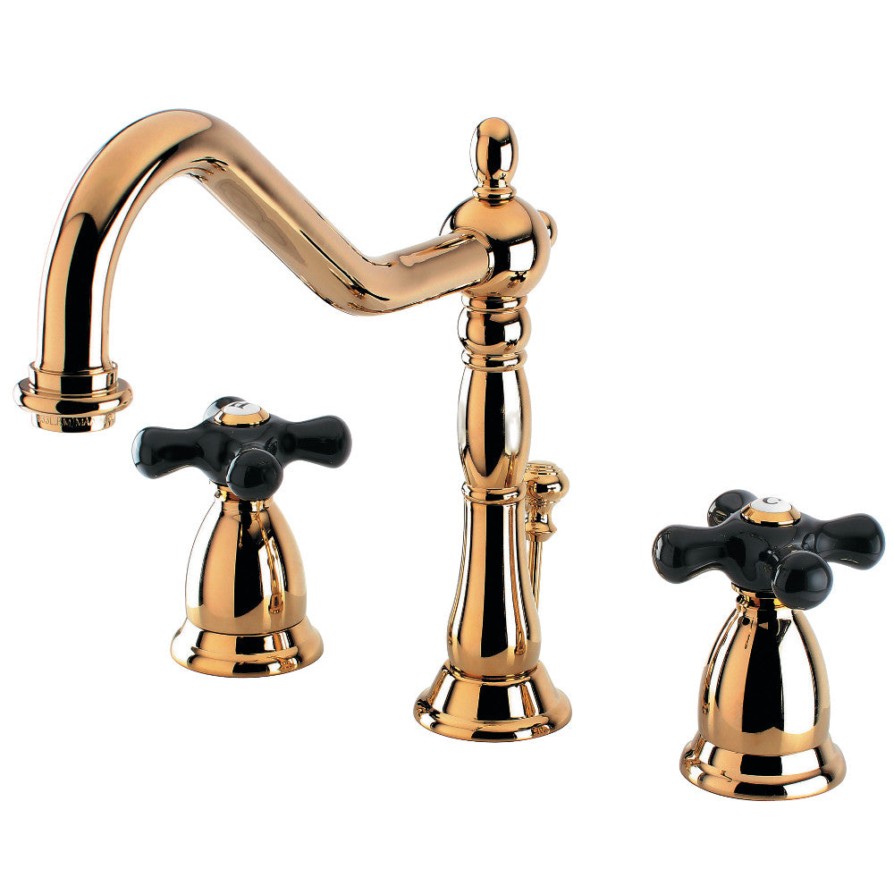 Duchess Widespread Bathroom Faucet in Polished Brass