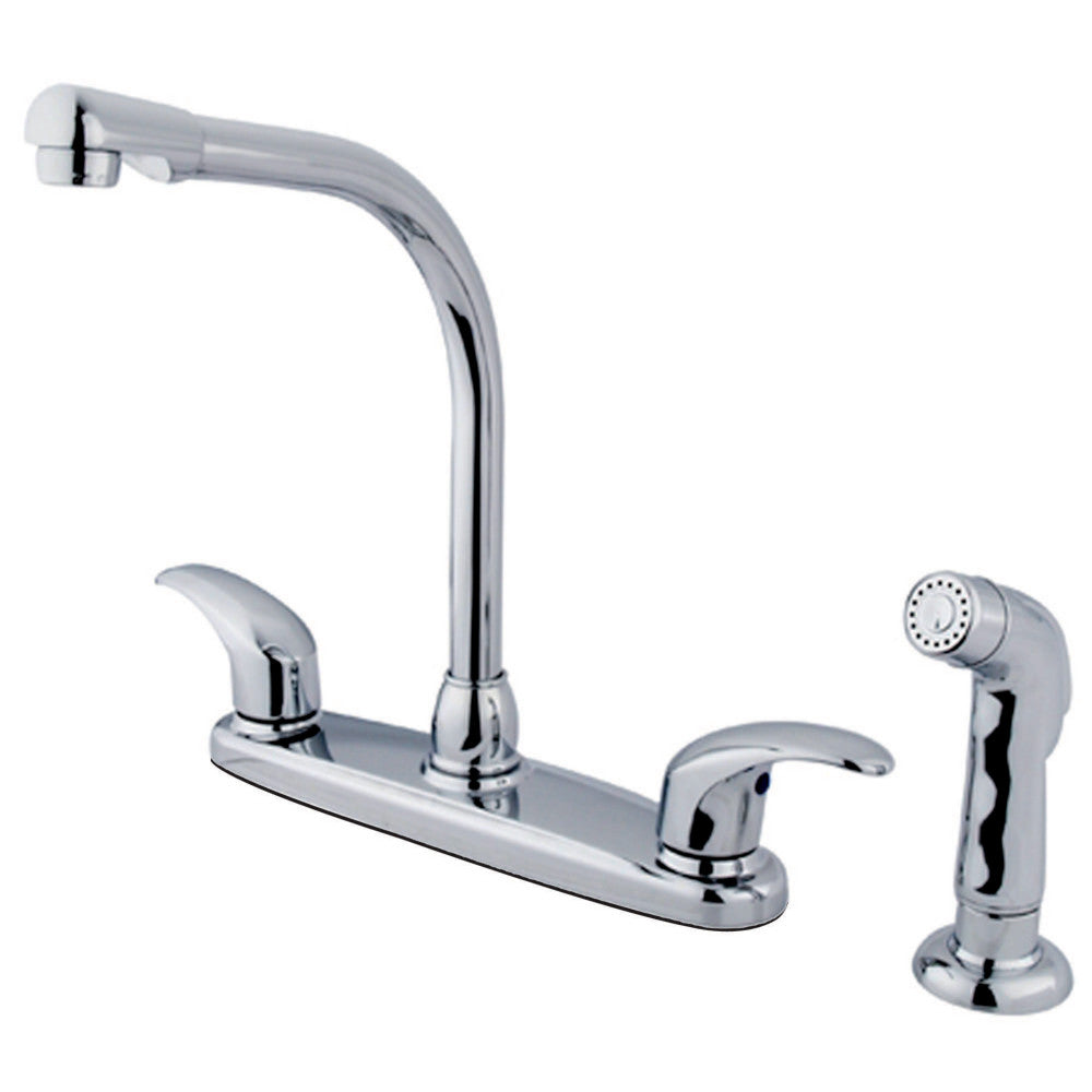 Centerset Kitchen Faucet in Polished Chrome