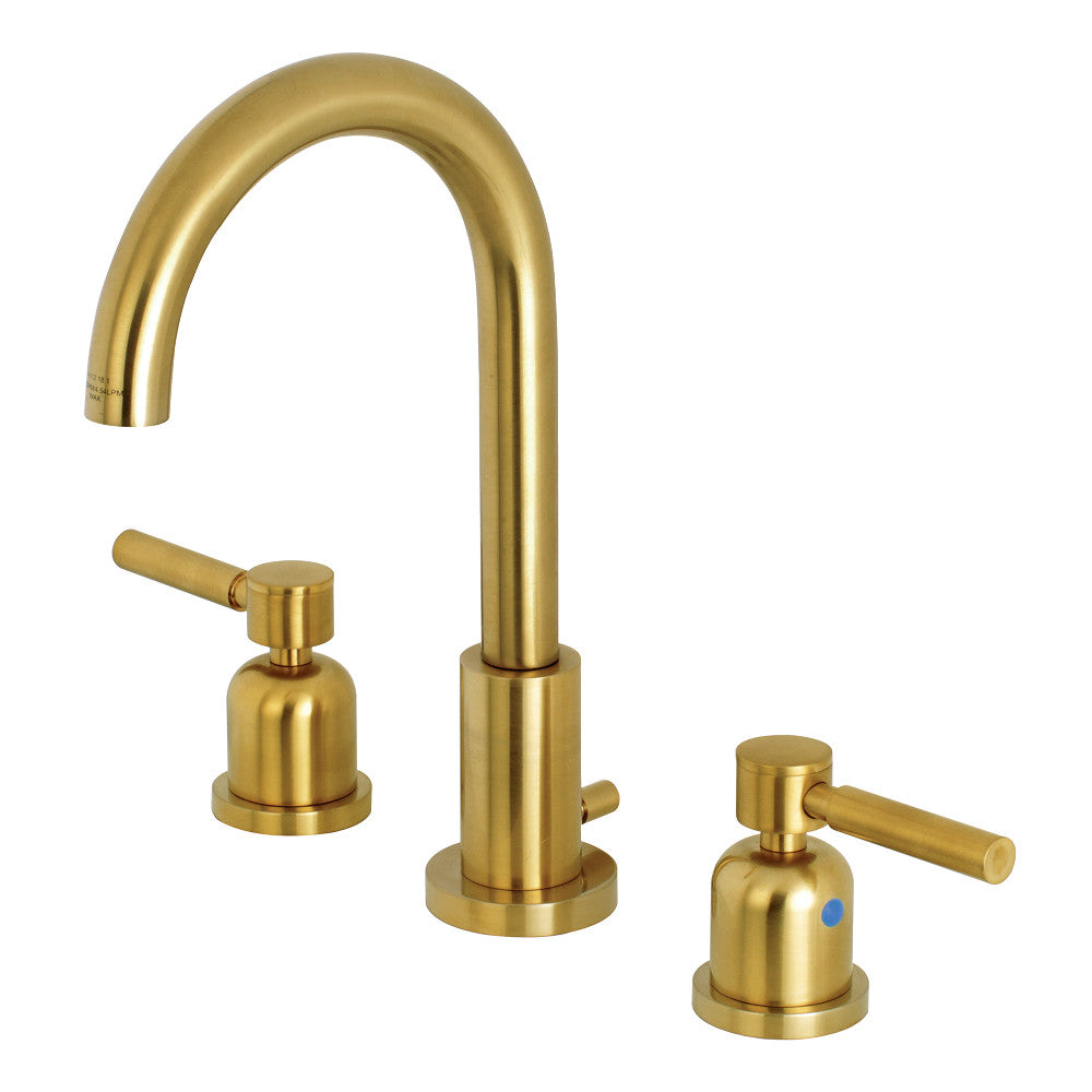 Concord Widespread Bathroom Faucet in Brushed Brass