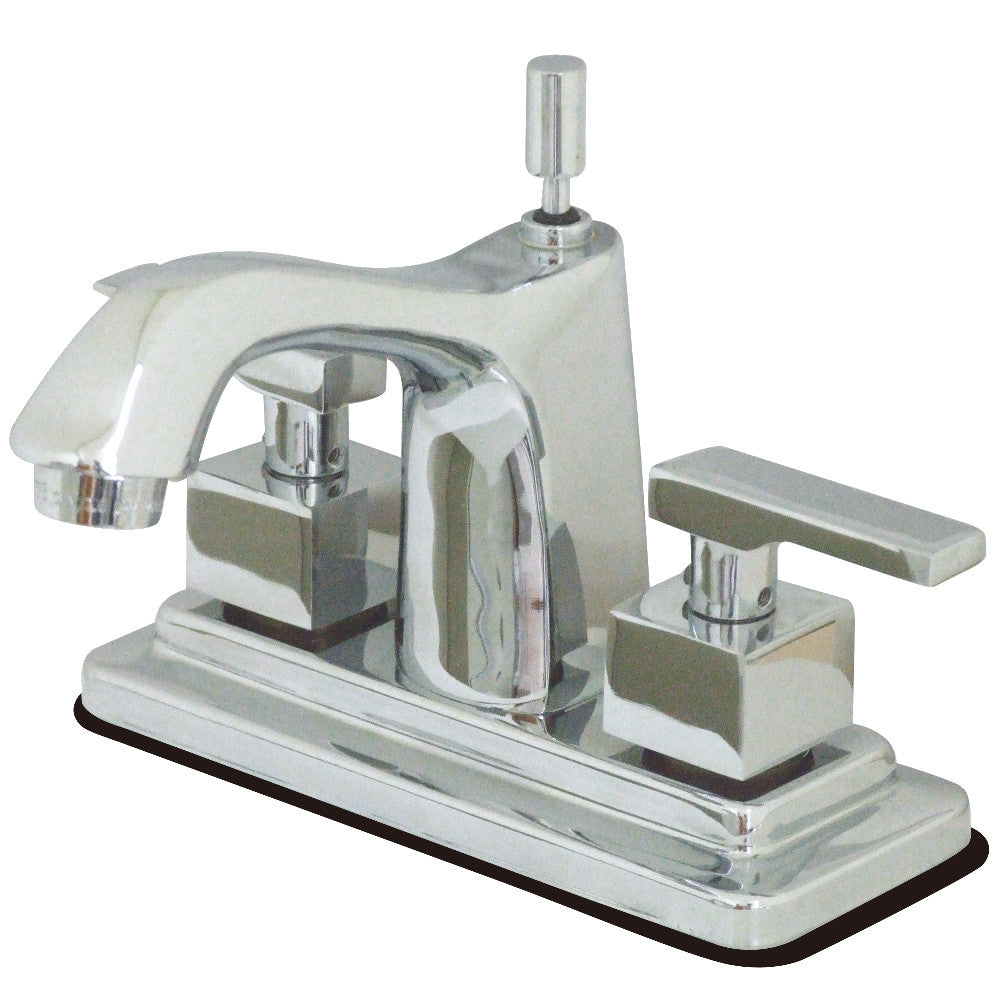 Executive 4 Inch Centerset Bathroom Faucet in Polished Chrome