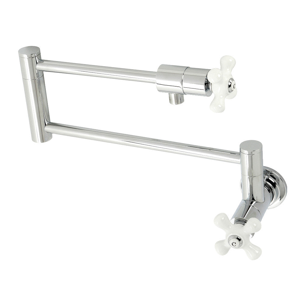 Metropolitan Pot Filler Faucet in Polished Chrome