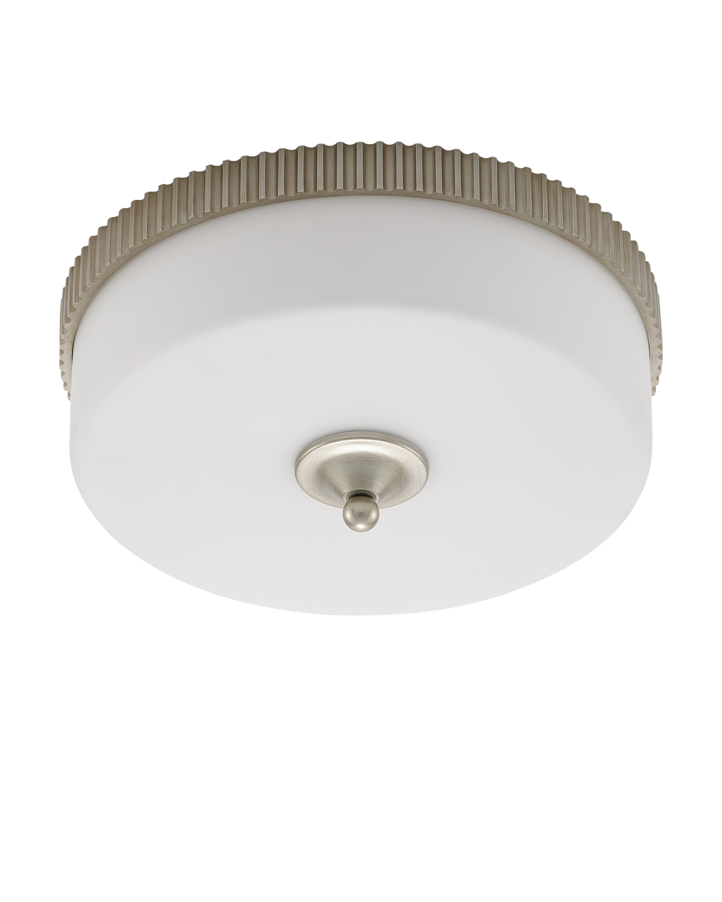 Bryce Silver Flush Mount