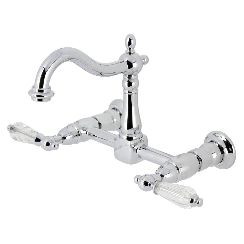 Willshire Wall Mount Kitchen Faucet in Polished Chrome