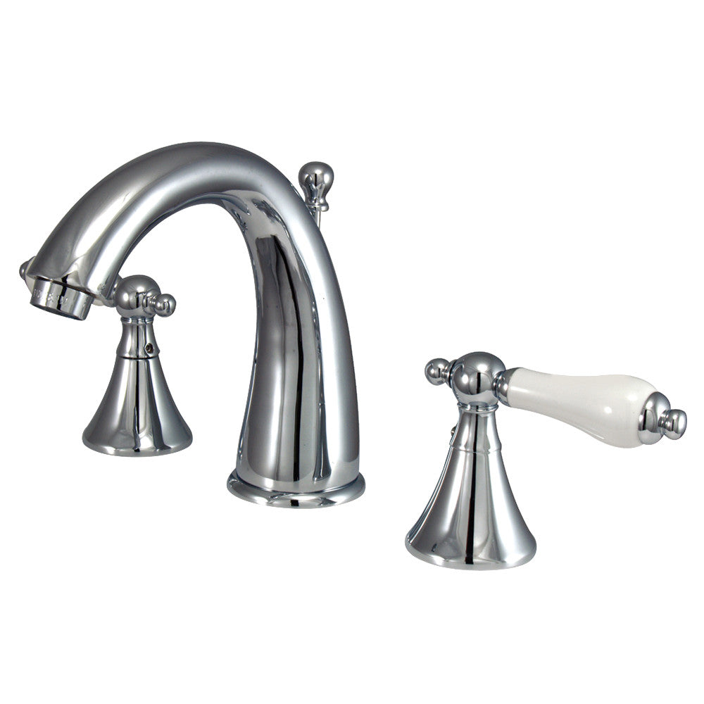 Naples Widespread Bathroom Faucet in Polished Chrome