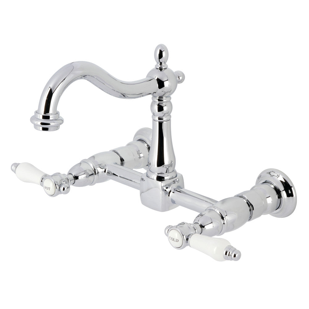 Bel-Air Wall Mount Kitchen Faucet in Polished Chrome