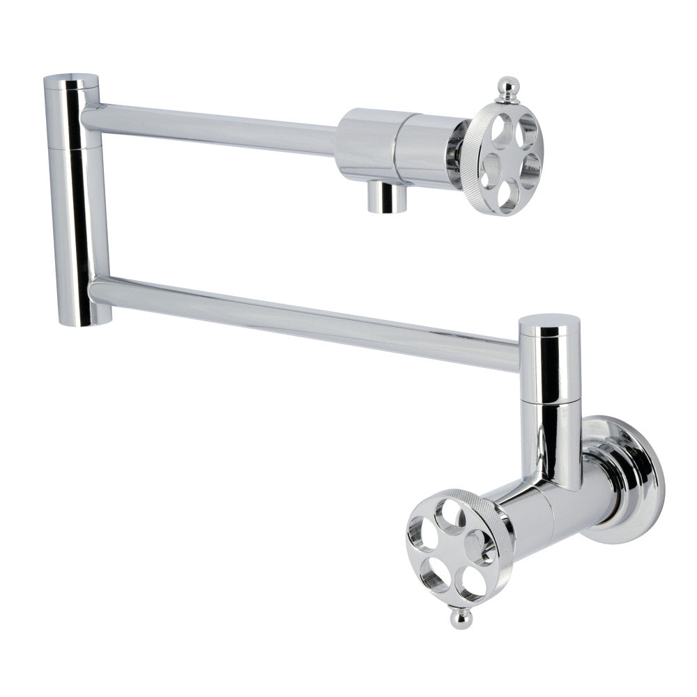 Wendell Pot Filler Faucet in Polished Chrome