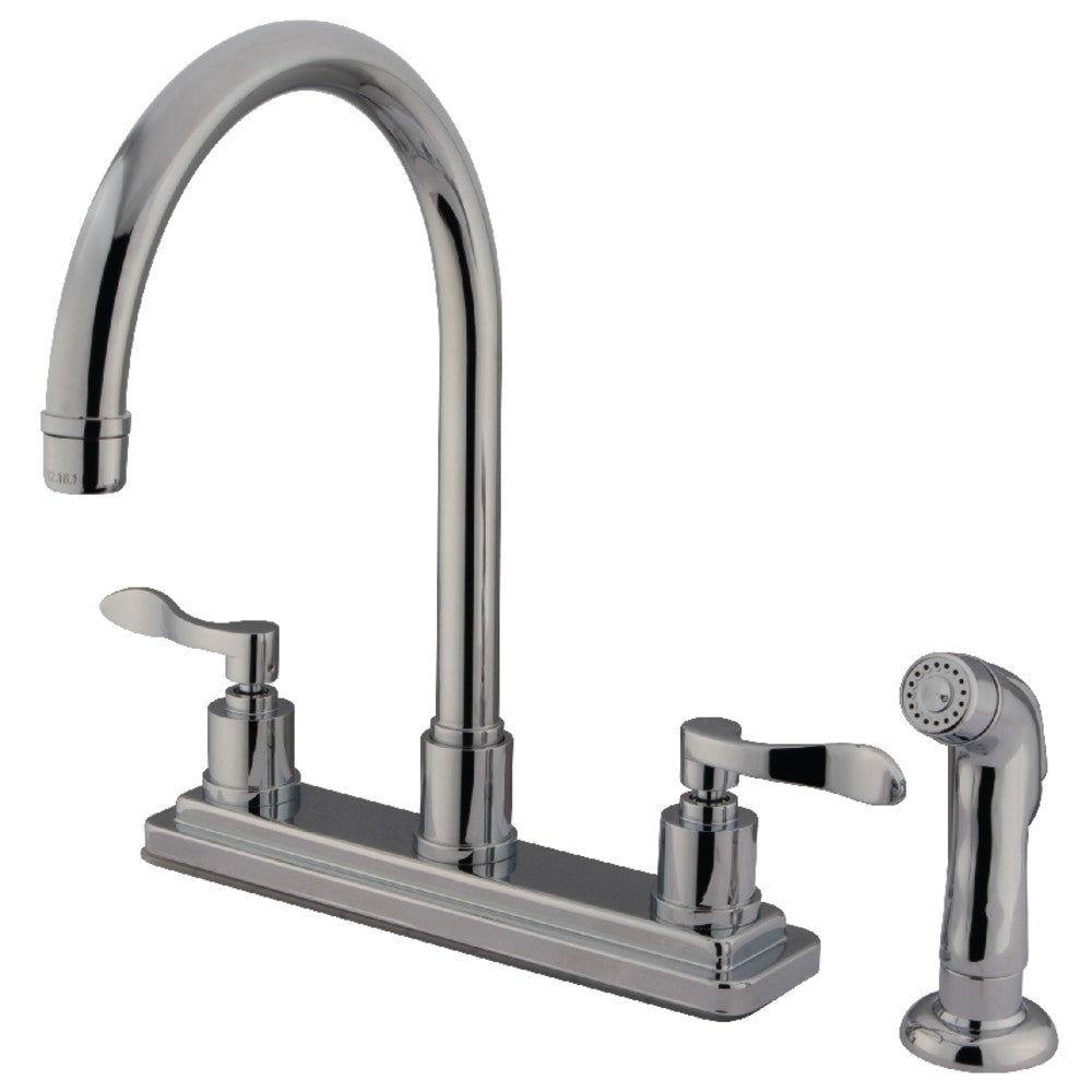 Centerset Kitchen Faucet in Polished Chrome