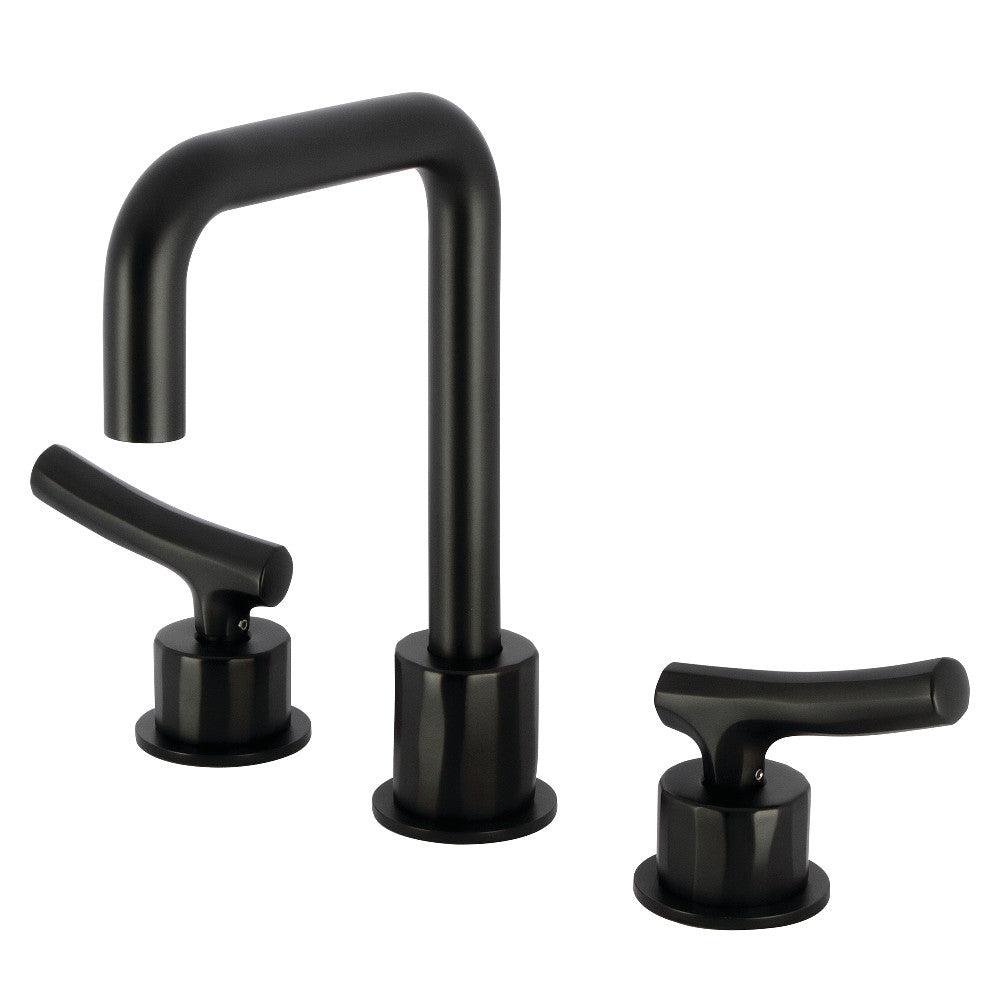 Hallerbos Widespread Bathroom Faucet in Matte Black