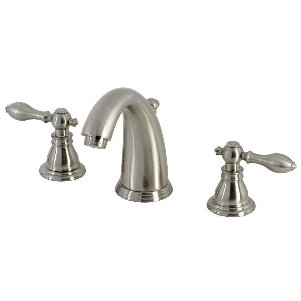 American Classic Widespread Bathroom Faucet in Brushed Nickel