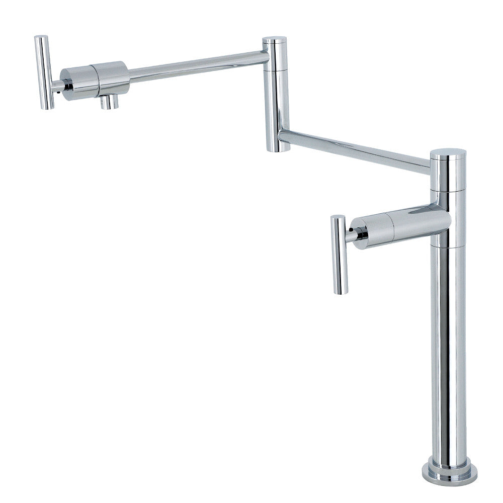 Manhattan Pot Filler Faucet in Polished Chrome
