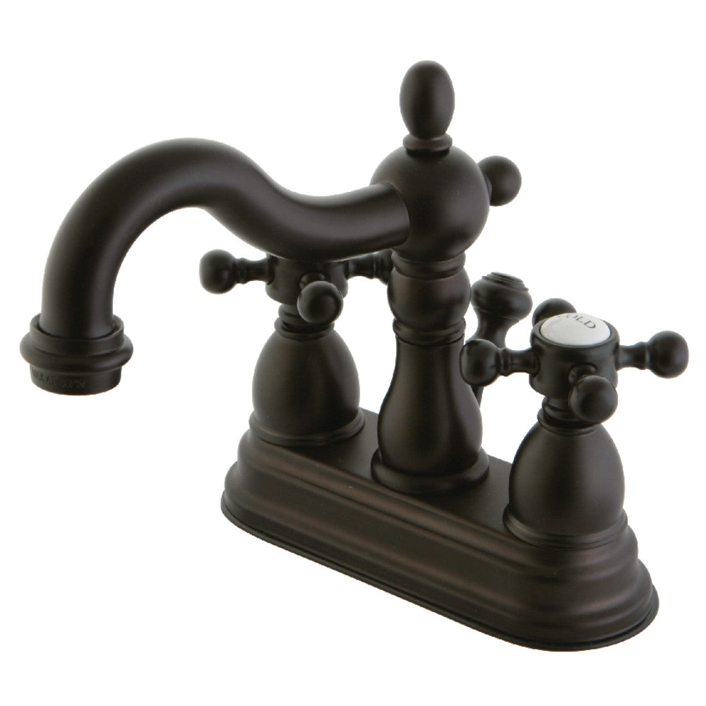 Heritage 4 Inch Centerset Bathroom Faucet in Oil Rubbed Bronze