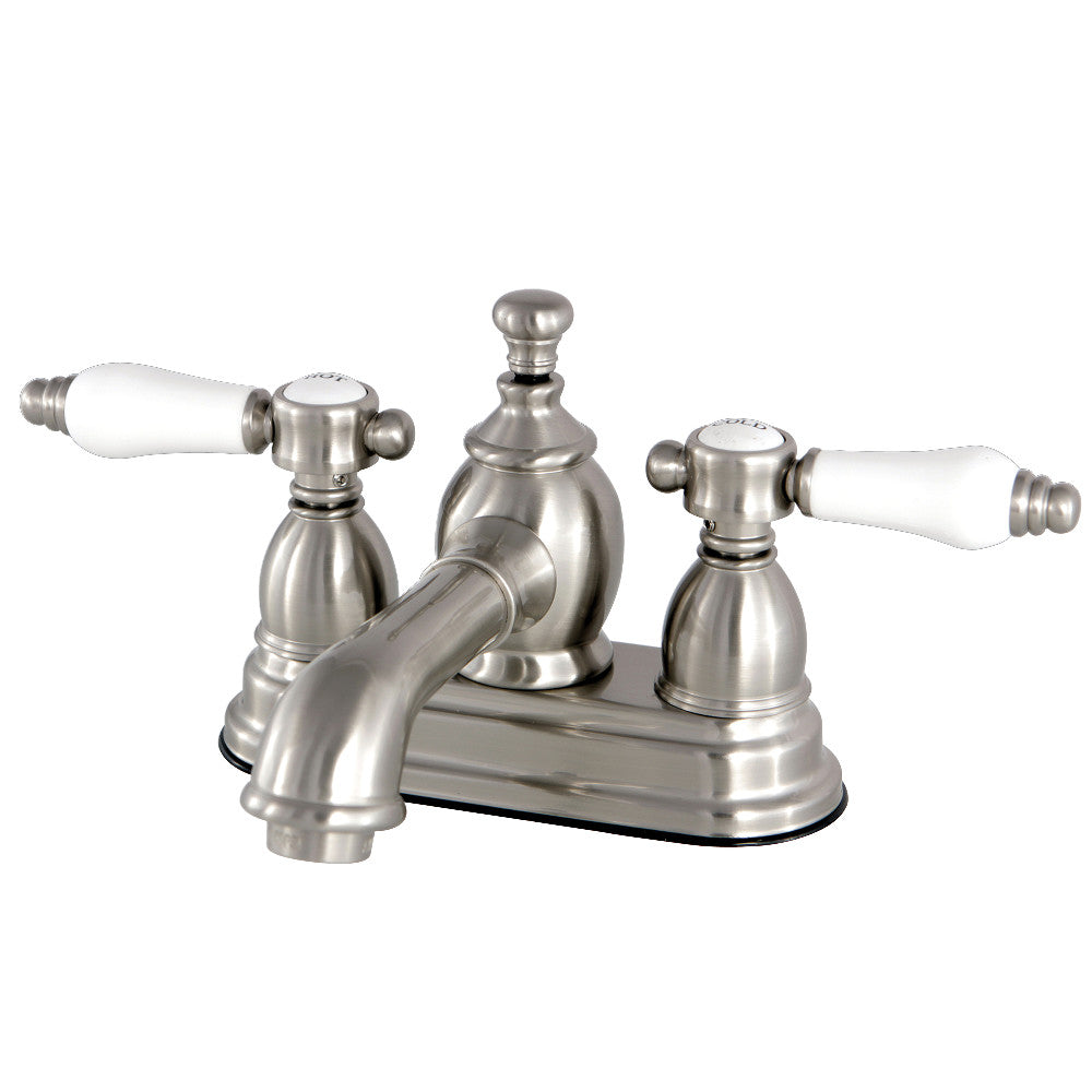 Bel-Air 4 Inch Centerset Bathroom Faucet in Brushed Nickel