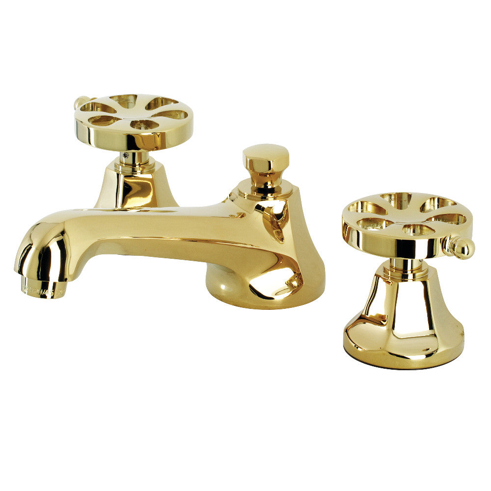 Belknap Widespread Bathroom Faucet in Polished Brass