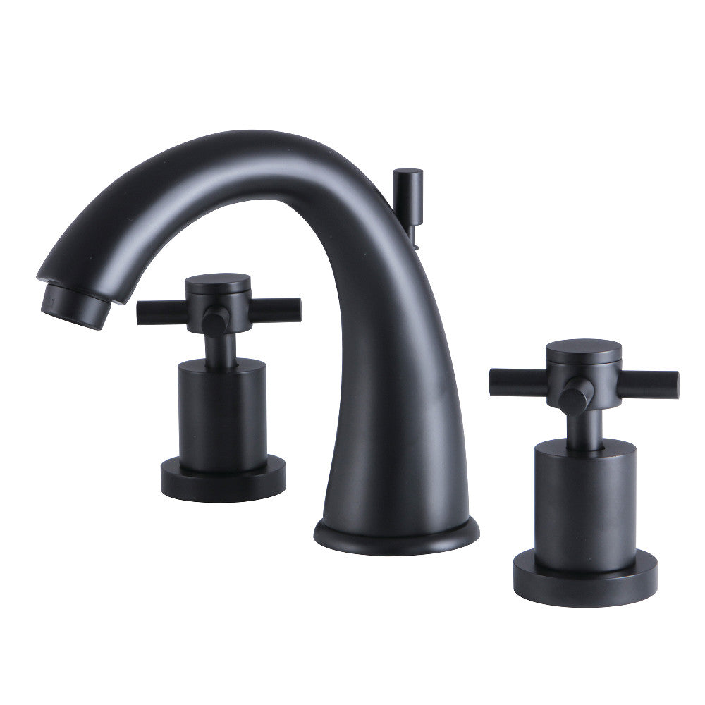 Concord Widespread Bathroom Faucet in Matte Black