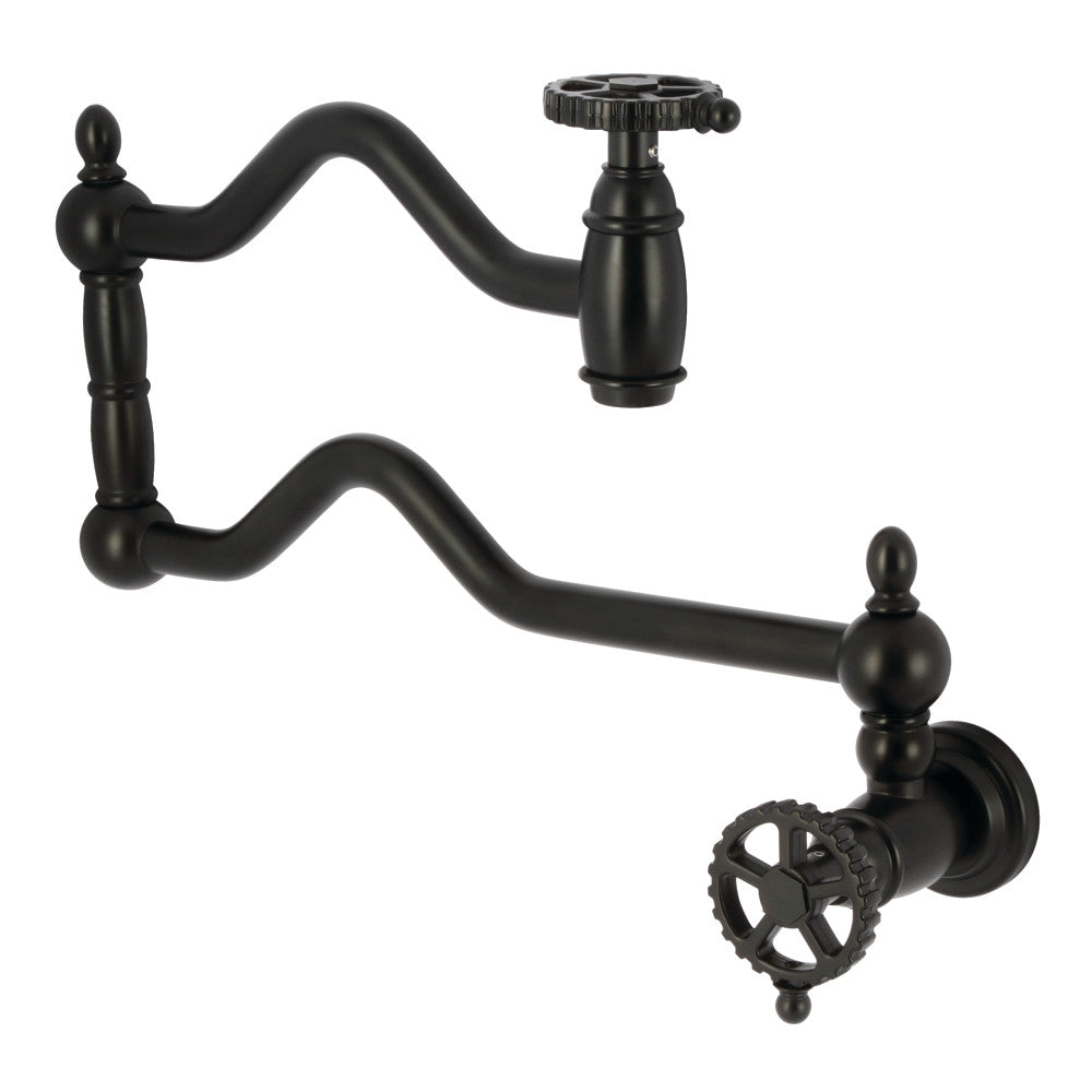 Fuller Pot Filler Faucet in Matte Black