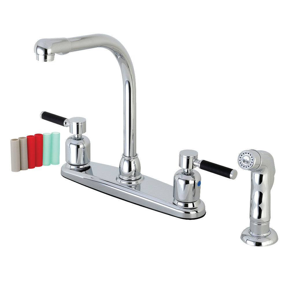 Kaiser Centerset Kitchen Faucet in Polished Chrome