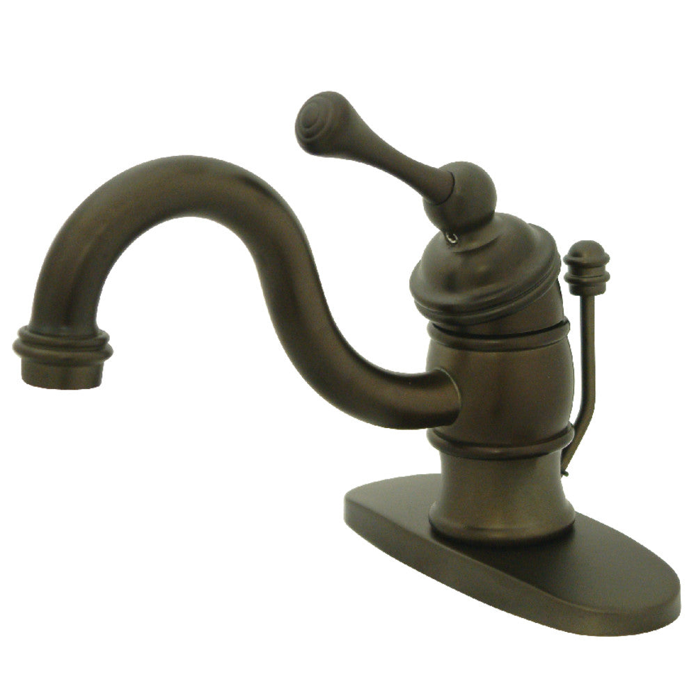 Victorian Single-Hole Bathroom Faucet in Oil Rubbed Bronze