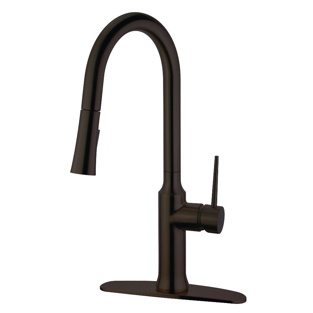 New York Pull-Down Kitchen Faucet in Oil Rubbed Bronze