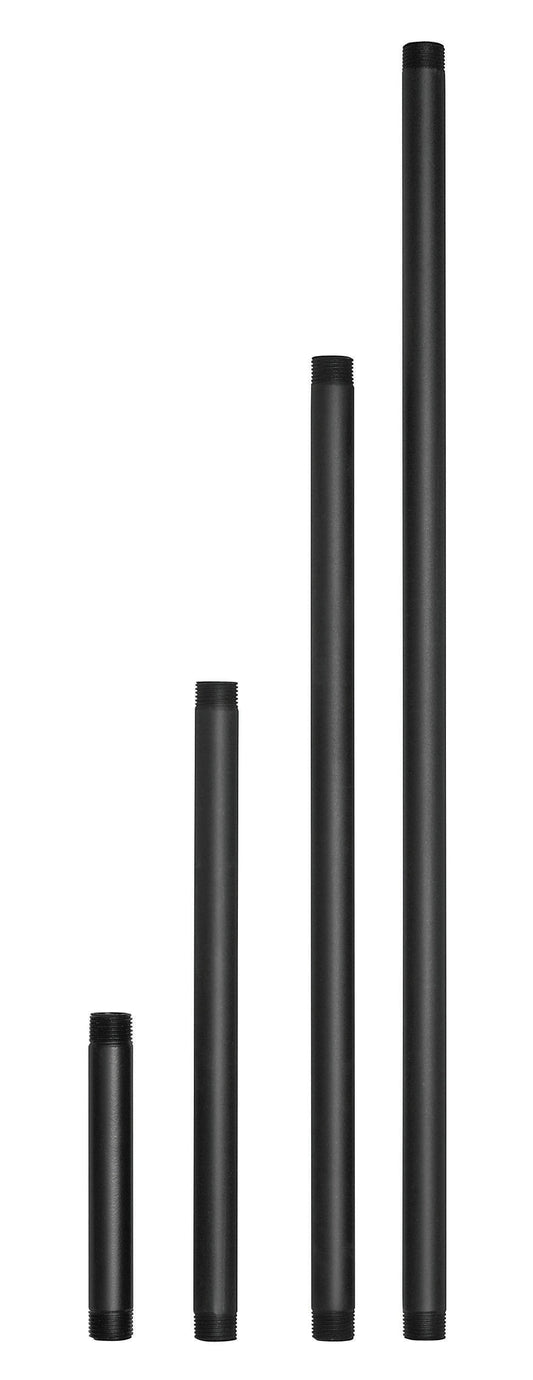 Accessory 6" Path Light Stem In Black Finish