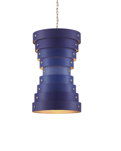 Graduation Small Blue Chandelier