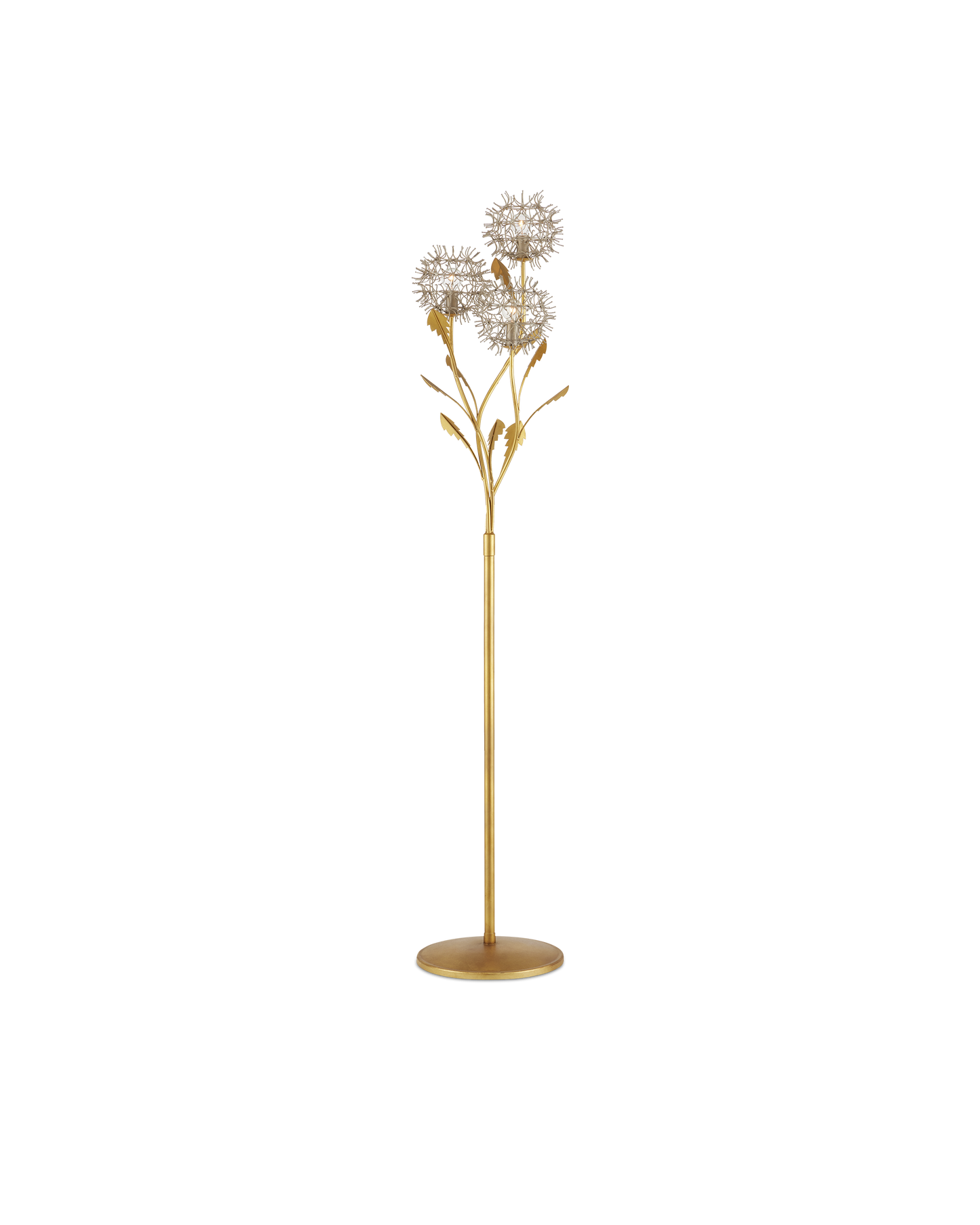 Dandelion Silver & Gold Floor Lamp