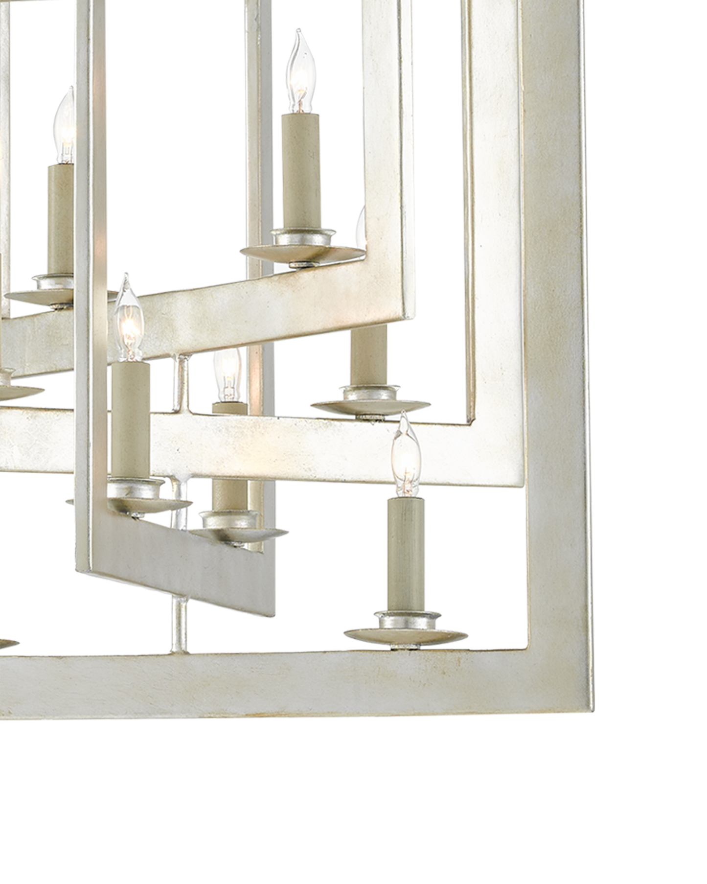 Middleton Small Silver Chandelier