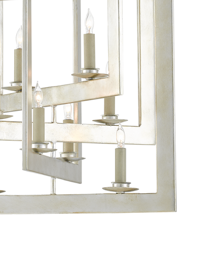 Middleton Small Silver Chandelier