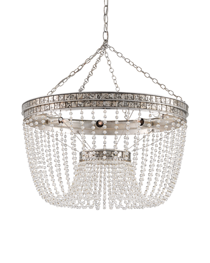 Highbrow Beaded Glass Chandelier