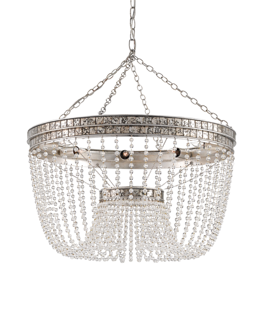 Highbrow Beaded Glass Chandelier