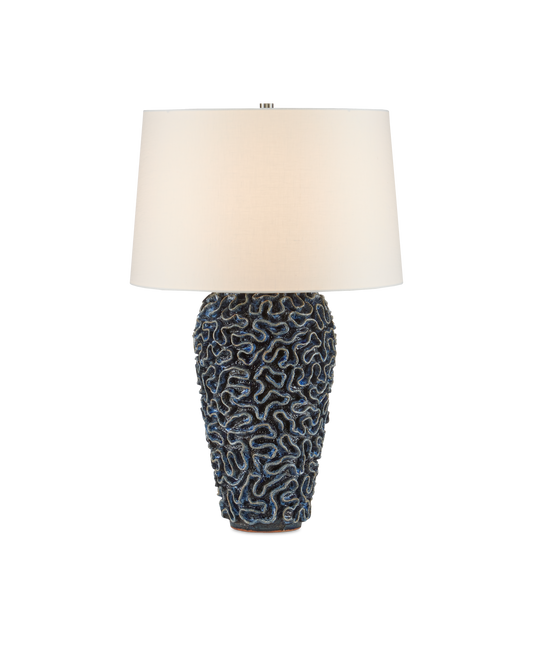 Milos Blue Table Lamp