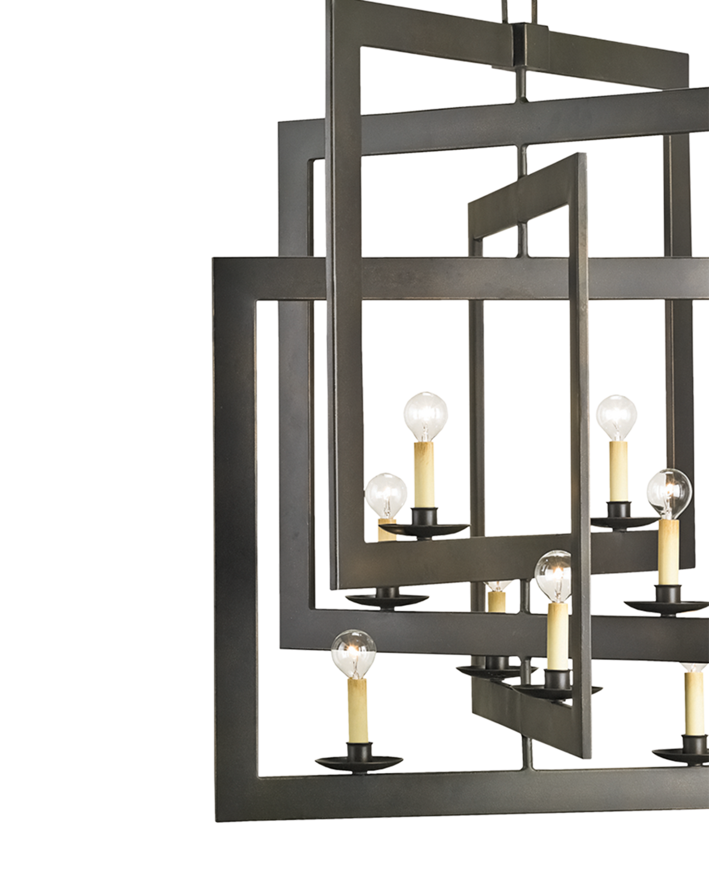 Middleton Large Bronze Chandelier