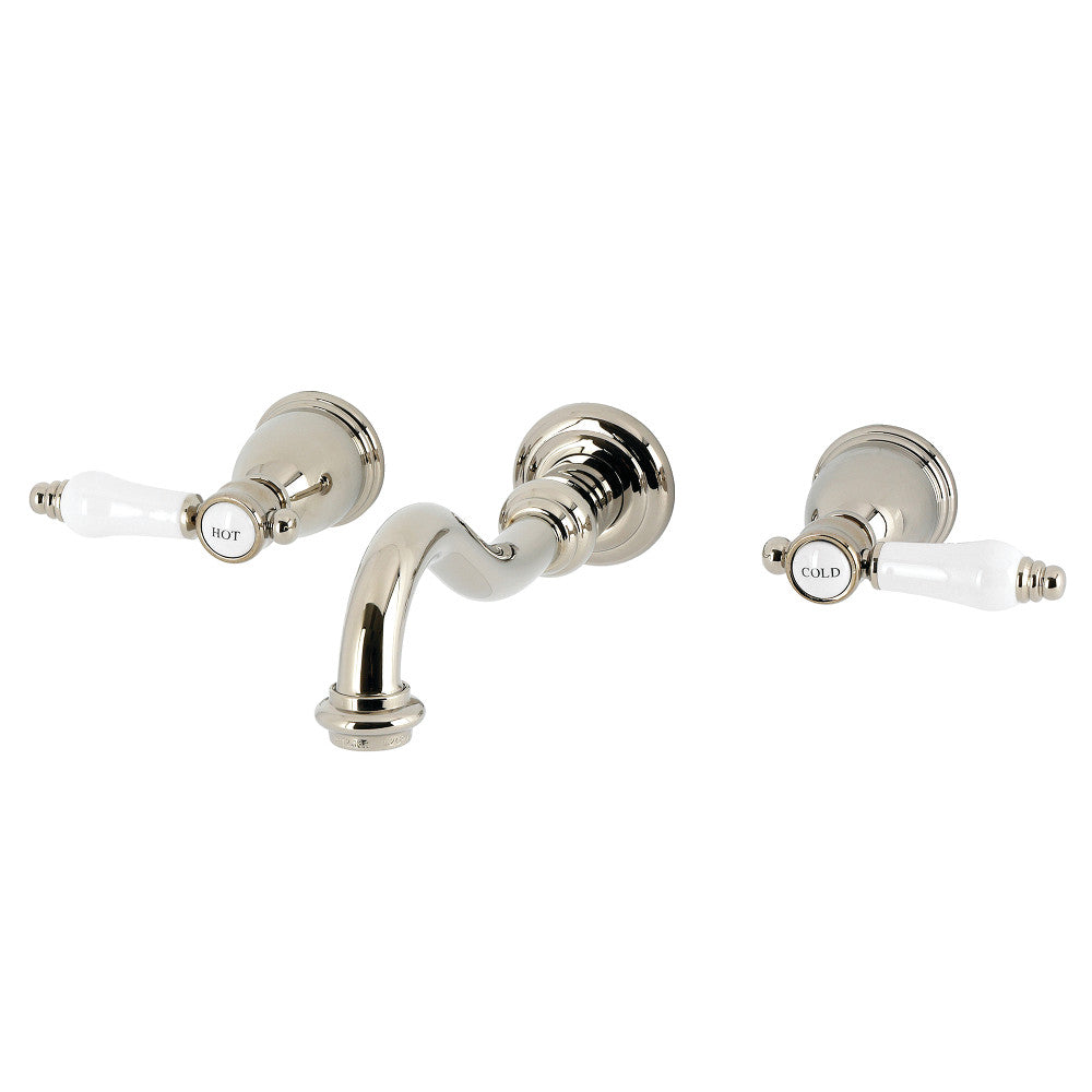 Bel-Air Wall-Mount Bathroom Faucet in Polished Nickel